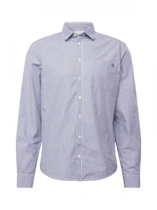 Foto van product Casual Friday Overhemd 'Anton' enziaan / zwart / wit