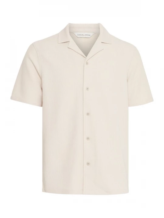 Foto van product Casual Friday Overhemd ' CFARCHER knitted ' beige