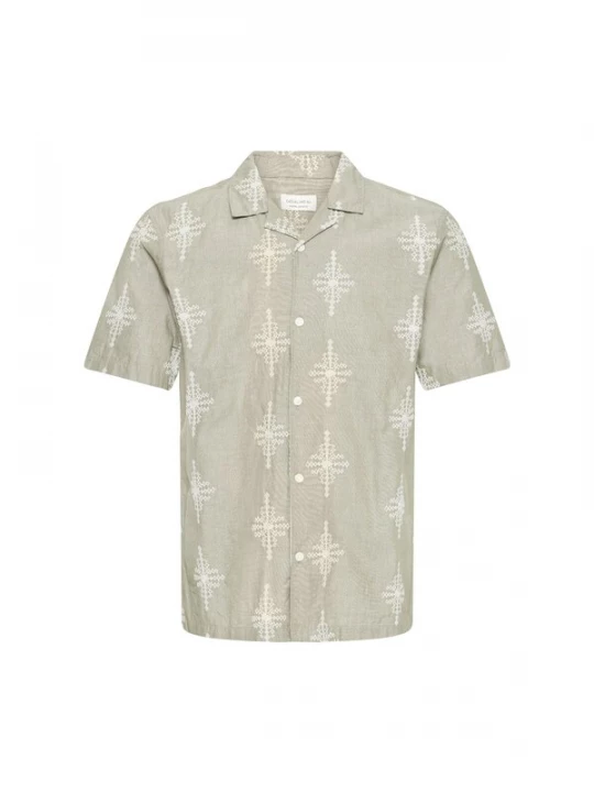 Foto van product Casual Friday Overhemd ' CFLeopold ' bruin