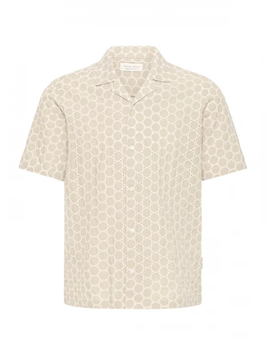 Foto van product Casual Friday Overhemd 'CFSAMWELL' beige / taupe