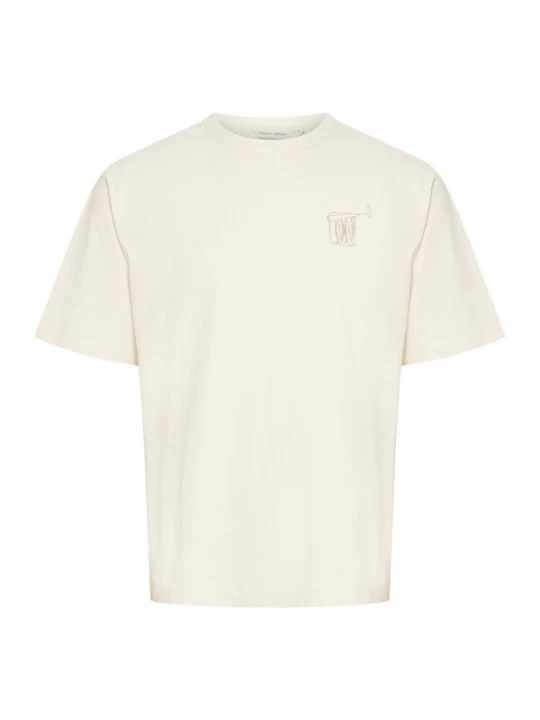 Foto van product Casual Friday Shirt ' CFARCHER print ' beige