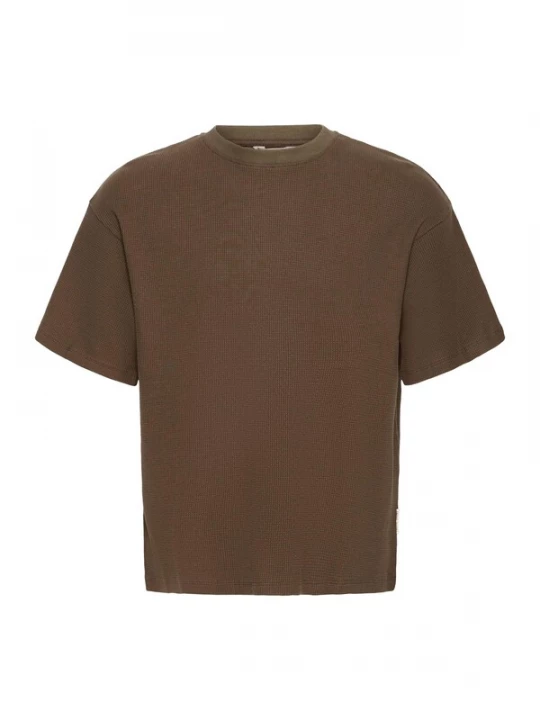 Foto van product Casual Friday Shirt ' CFHurdal Boxy ' bruin / donkerbruin