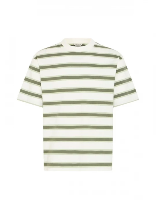 Foto van product Casual Friday Shirt 'CFMOBERG' beige / olijfgroen / lichtgroen