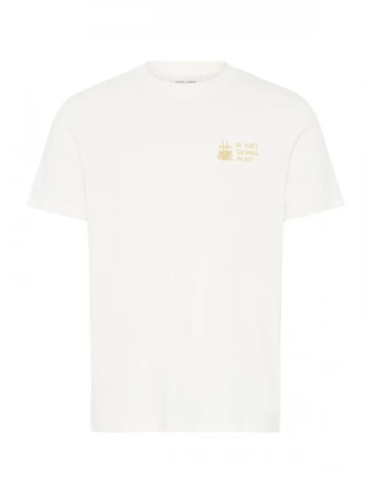 Foto van product Casual Friday Shirt 'CFØRSLEV' curry / wit