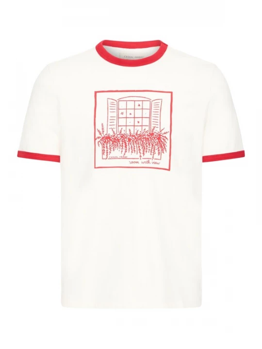 Foto van product Casual Friday Shirt ' CFTorpe ' wit