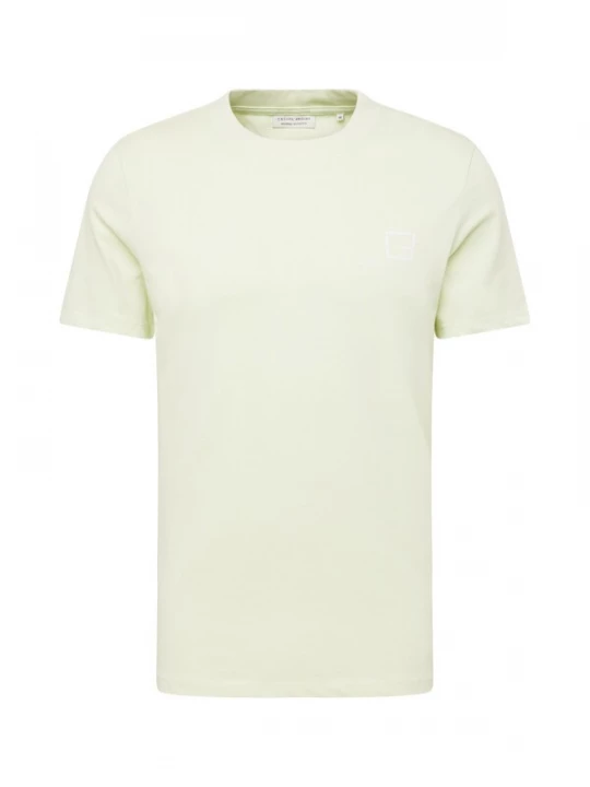 Foto van product Casual Friday Shirt 'Thor' pasteelgeel / wit