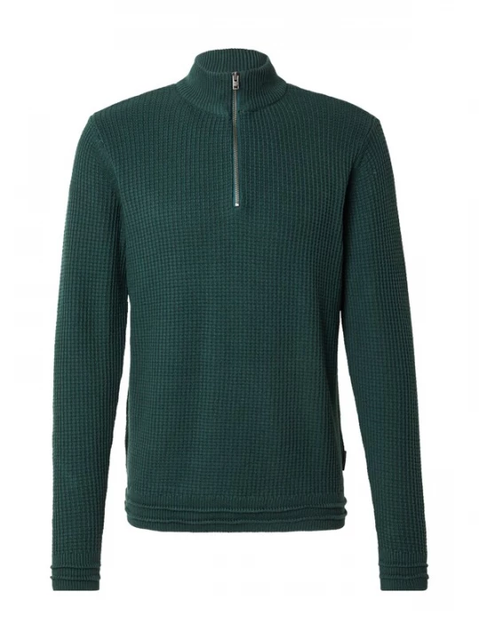 Foto van product Casual Friday Trui 'CF KARL' donkergroen