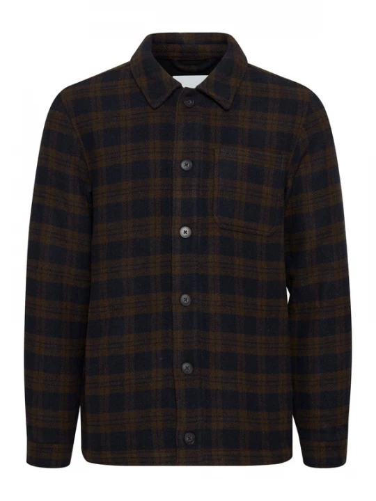 Foto van product Casual Friday Tussenjas donkerblauw / donkerbruin