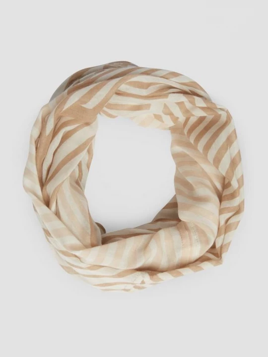 Foto van product Casual lussjaal met all-over print s.Oliver bruin