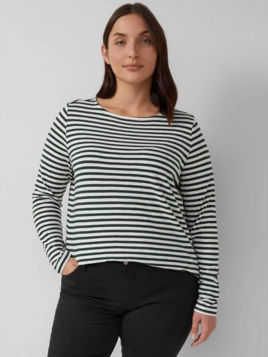 Foto van product Casual shirt met lange mouwen en boothals s.Oliver