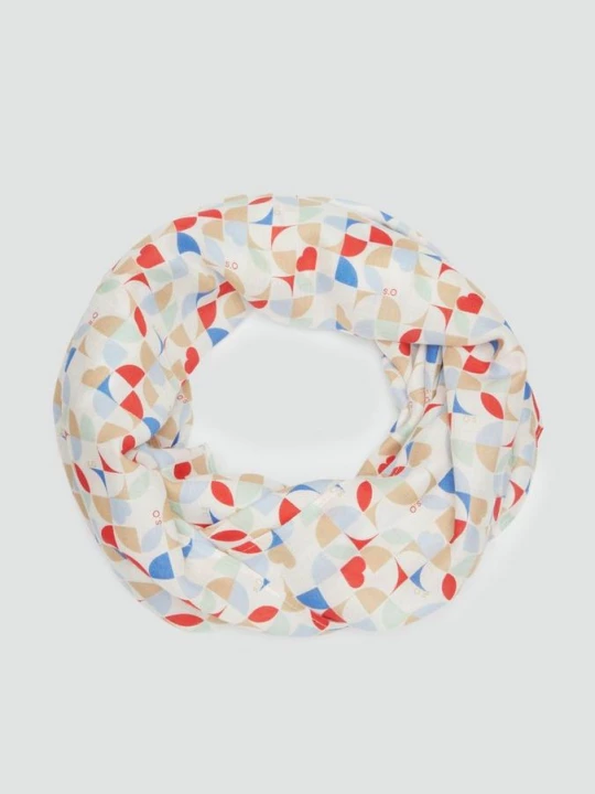 Foto van product Casual viscose lussjaal met all-over print s.Oliver crème