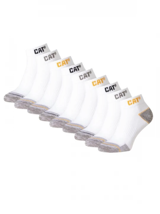 Foto van product CATERPILLAR Enkelsokken 'Work Sneaker Socks' wit