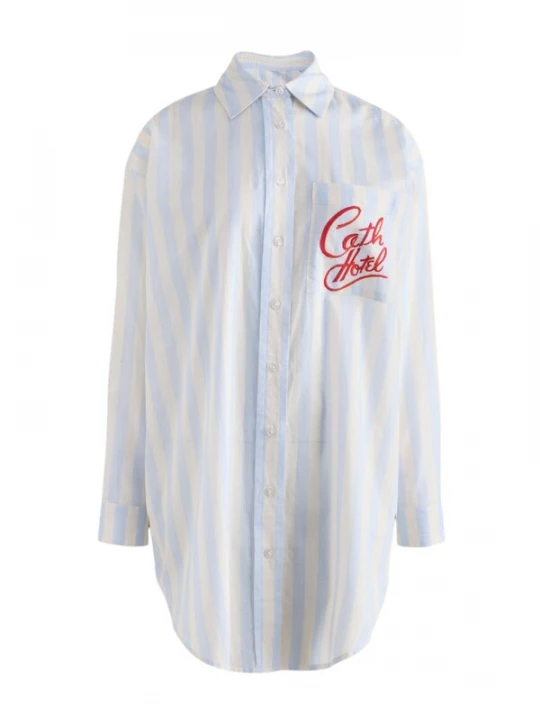 Foto van product Cath Kidston Blouse lichtblauw / lichtgroen / rood / wit