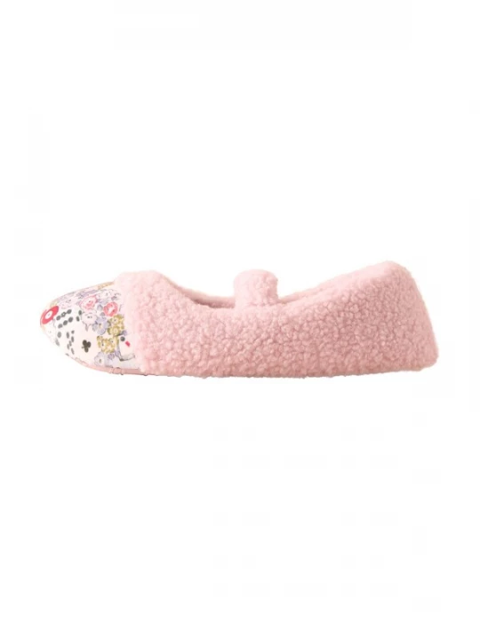 Foto van product Cath Kidston Huisschoenen riet / sering / rosa / wit