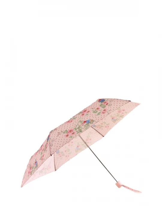 Foto van product Cath Kidston Paraplu 'Paddington Blossom' saffier / lichtgroen / rosa / magenta