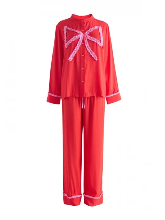 Foto van product Cath Kidston Pyjama lichtroze / rood