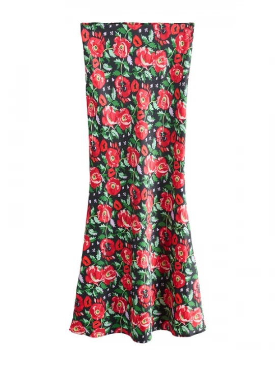 Foto van product Cath Kidston Rok groen / sering / rood / zwart