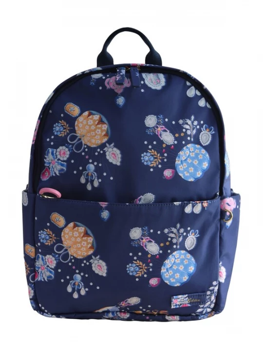 Foto van product Cath Kidston Rugzak navy / pastelblauw / grijs / oranje