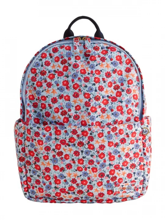 Foto van product Cath Kidston Rugzak saffier / lichtblauw / oranje / vuurrood