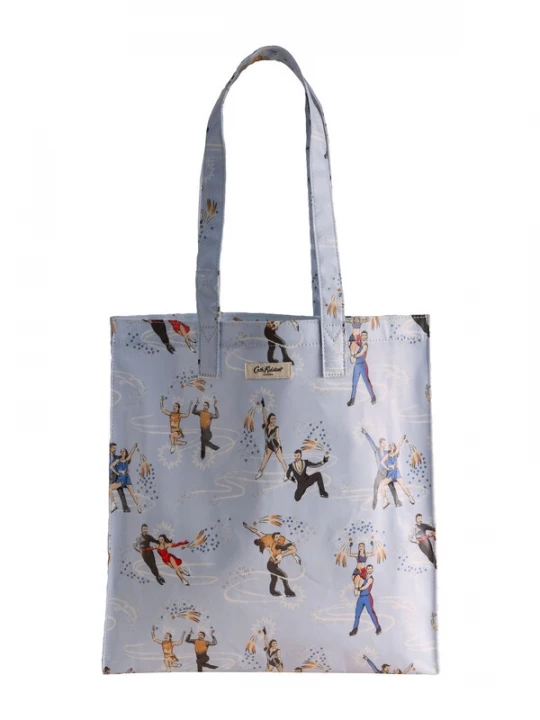 Foto van product Cath Kidston Shopper blauw / duifblauw / zwart / offwhite