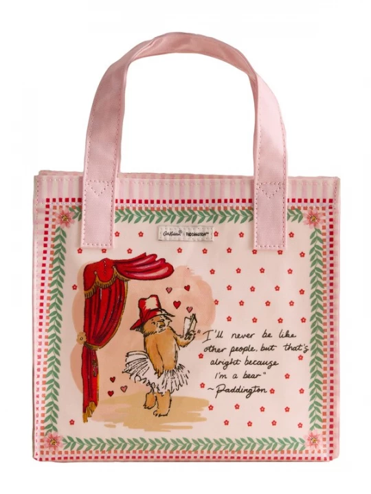 Foto van product Cath Kidston Shopper mintgroen / rosa / bloedrood