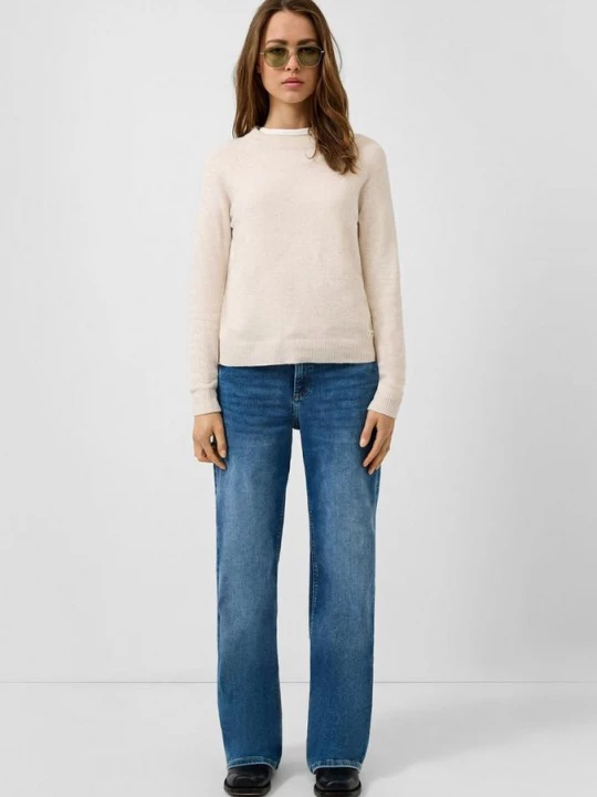 Foto van product Catie jeans / Slim Fit / Halfhoog / Wijde pijpen / Superstretch QS blauw