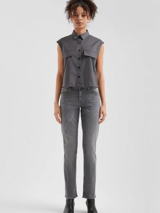Foto van product Catie jeans / Slim Fit / Mid Rise / Slim Leg / Superstretch QS grijs
