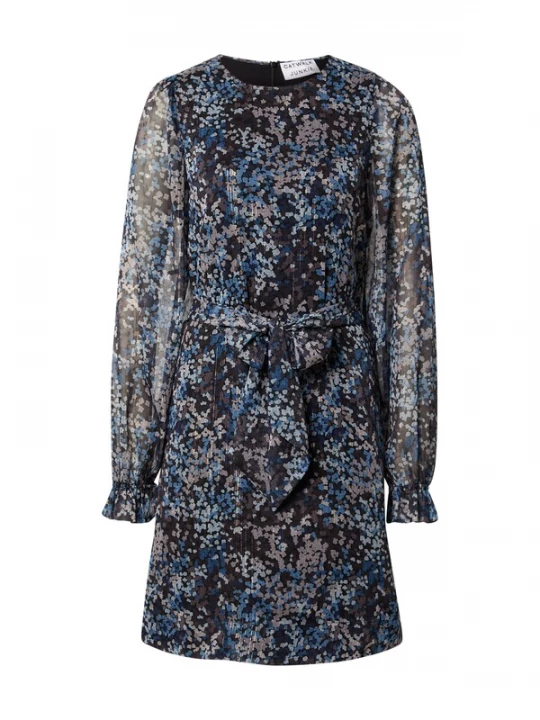 Foto van product CATWALK JUNKIE Jurk smoky blue / nachtblauw / bruin