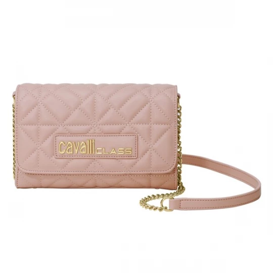 Foto van product Cavalli Class Schoudertas goud / rosa
