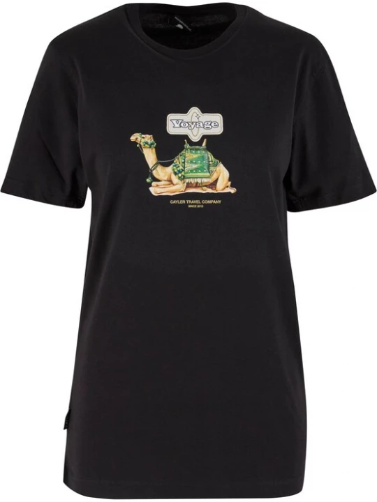 Foto van product Cayler & Sons Shirt 'Voyage' donkergeel / lichtgrijs / groen / zwart