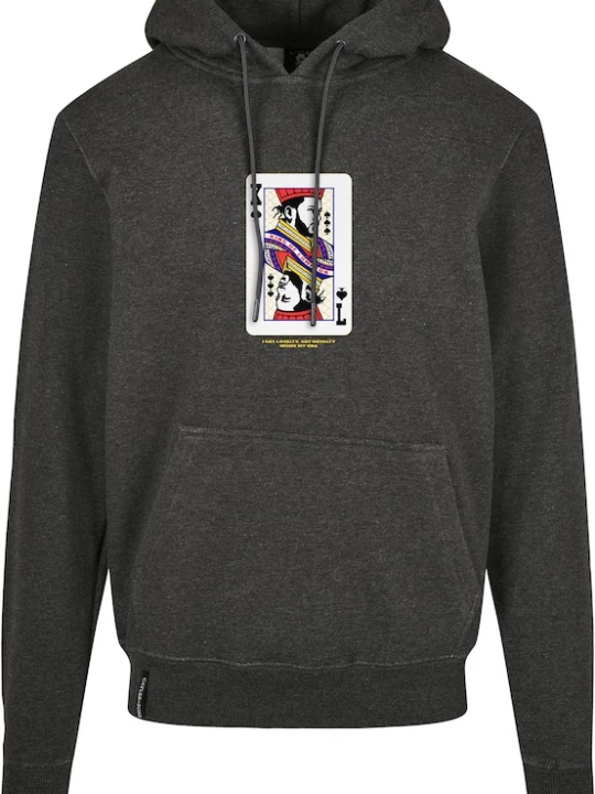 Foto van product Cayler & Sons Sweatshirt 'Compton' antraciet / rood / zwart / wit