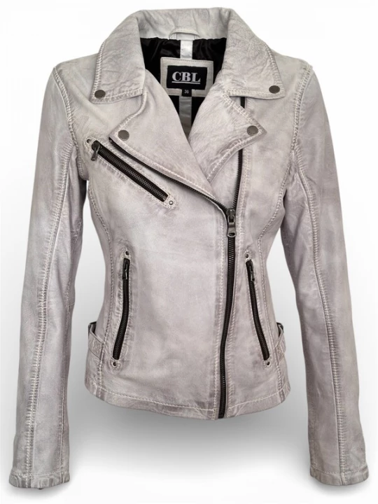 Foto van product CBL Tussenjas 'Lederjacke' wit
