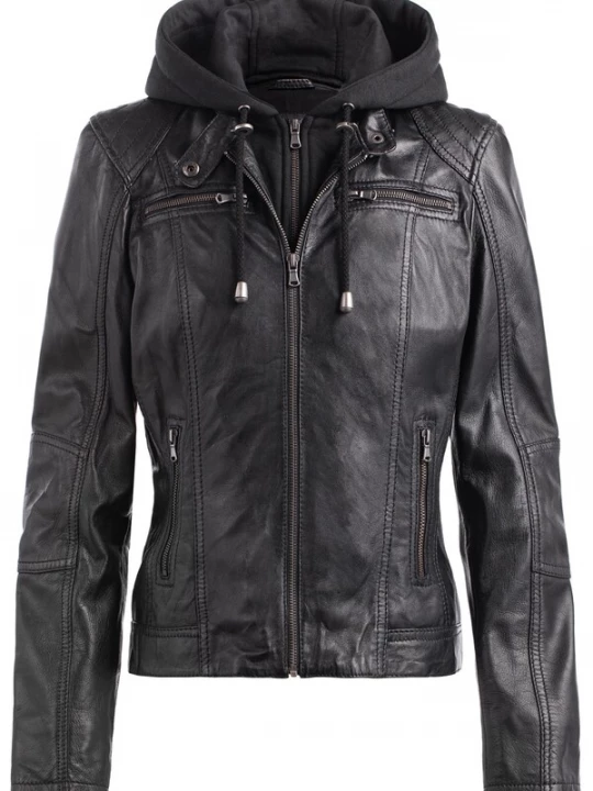 Foto van product CBL Tussenjas 'Lederjacke' zwart
