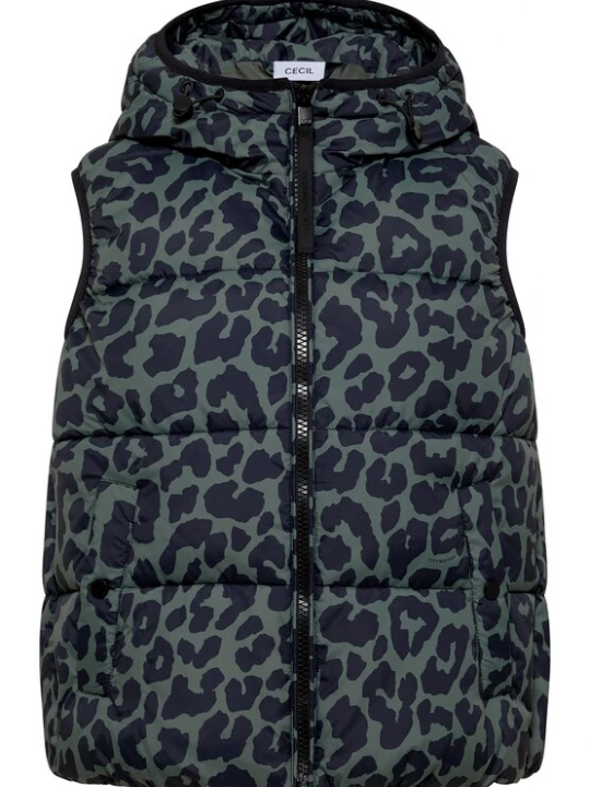 Foto van product CECIL Bodywarmer navy / olijfgroen