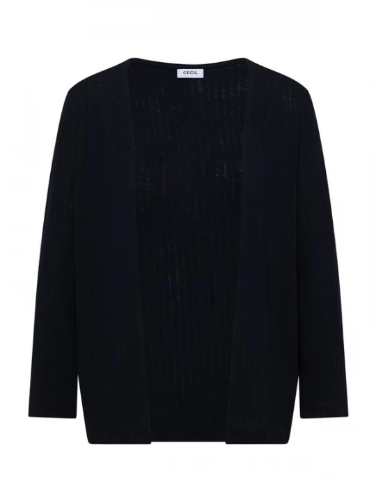 Foto van product CECIL Gebreid vest donkerblauw