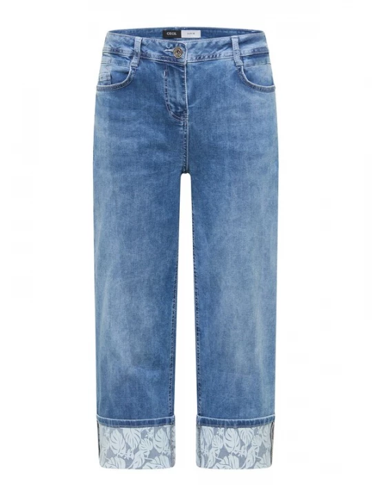 Foto van product CECIL Jeans blauw denim / pastelblauw