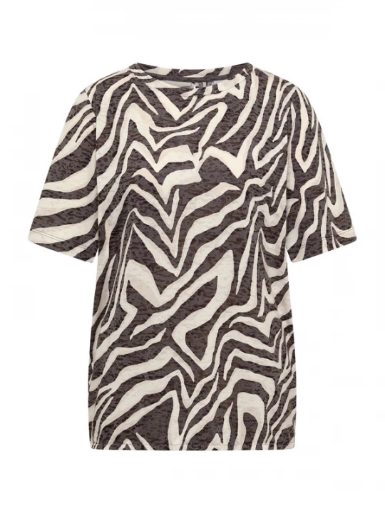 Foto van product CECIL Shirt crème / donkerbruin
