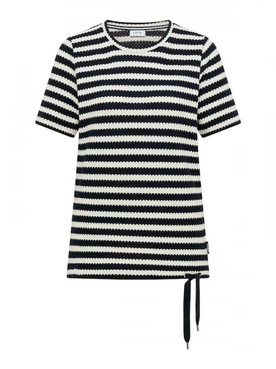 Foto van product CECIL Shirt crème / navy