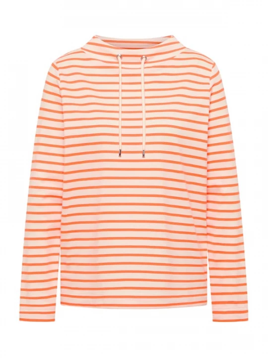 Foto van product CECIL Shirt lichtbeige / oranje