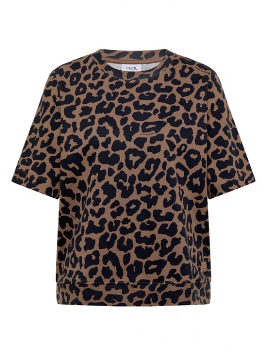 Foto van product CECIL Shirt mokka / donkerbruin
