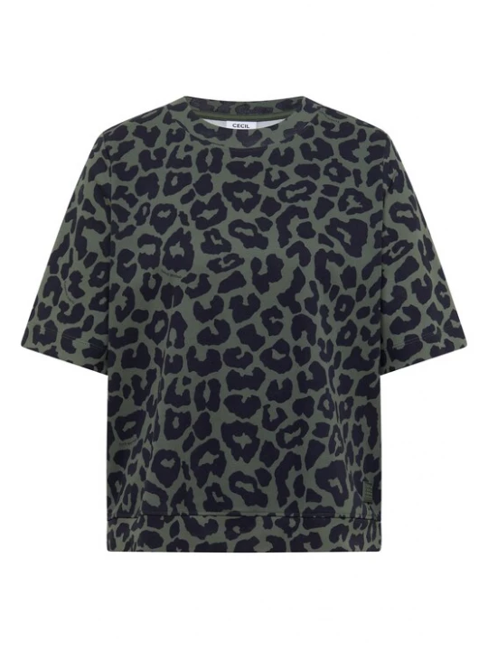Foto van product CECIL Shirt nachtblauw / kaki