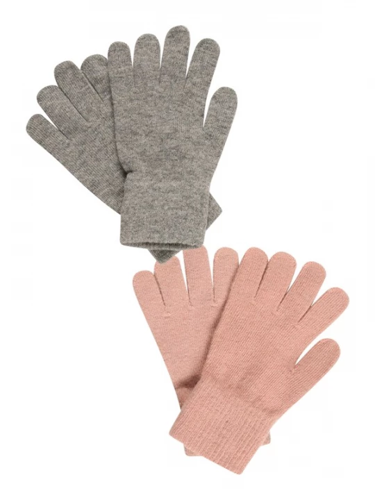 Foto van product CeLaVi Handschoenen grijs gemêleerd / rosa