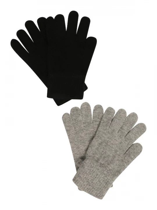 Foto van product CeLaVi Handschoenen grijs gemêleerd / zwart