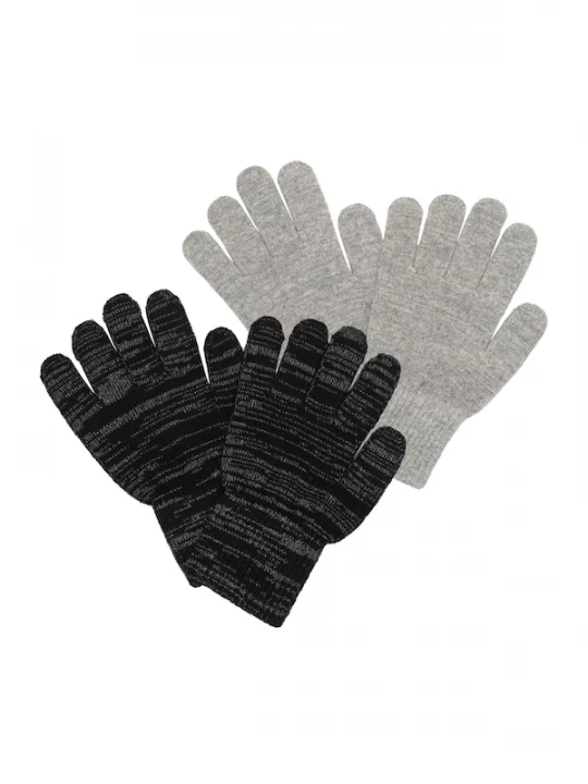 Foto van product CeLaVi Handschoenen 'Magic' grijs / zwart