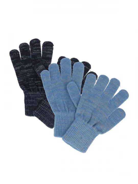 Foto van product CeLaVi Handschoenen 'Magic' smoky blue / zwart