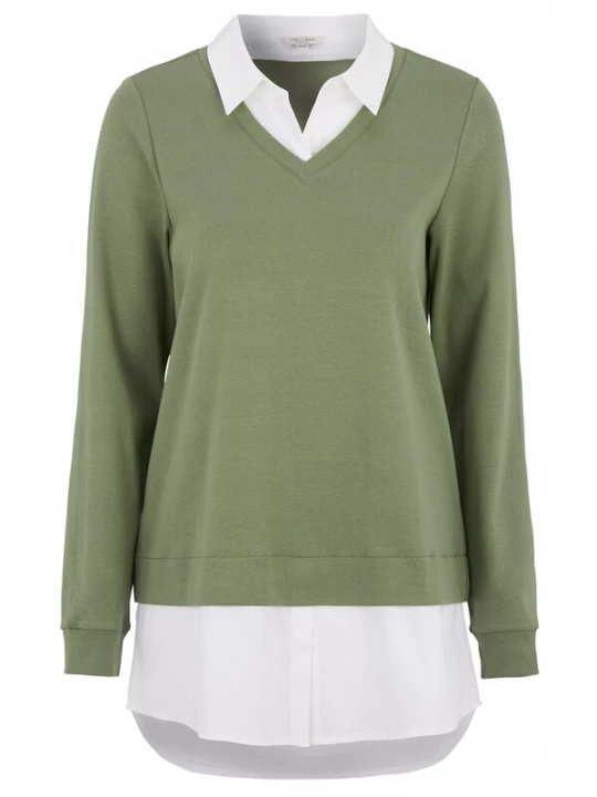 Foto van product Cellbes of Sweden Shirt kaki / wit