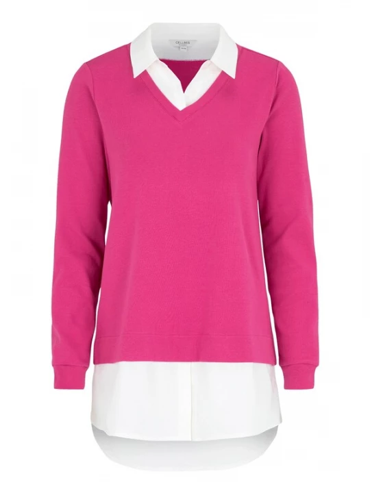 Foto van product Cellbes of Sweden Shirt pink / wit
