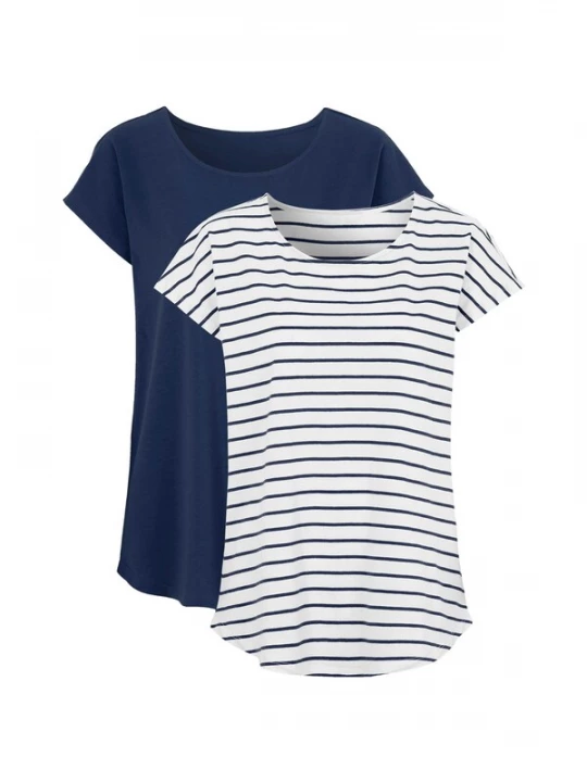 Foto van product Cellbes of Sweden Top marine / wit