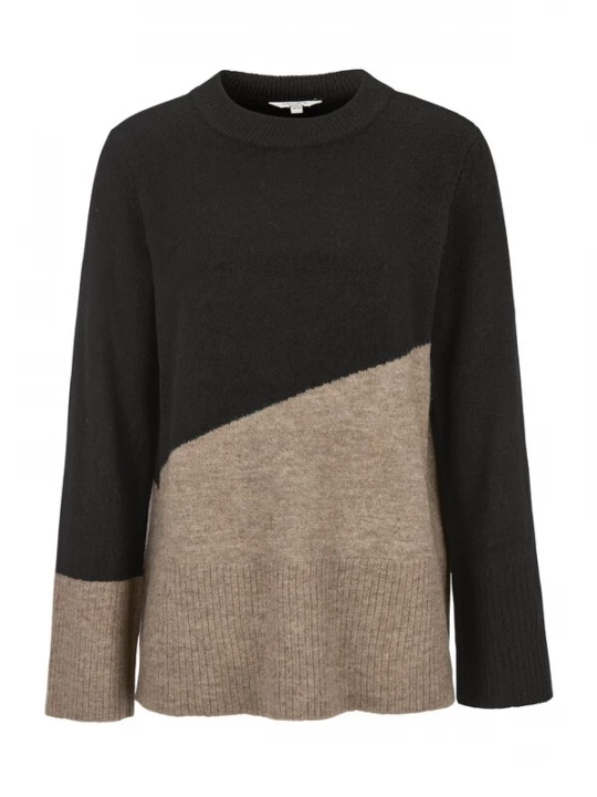 Foto van product Cellbes of Sweden Trui taupe / zwart