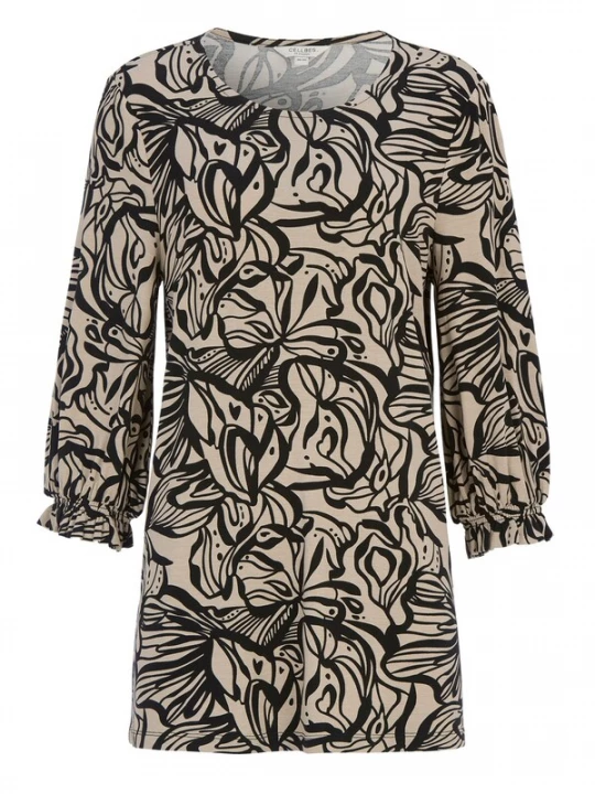 Foto van product Cellbes of Sweden Tuniek beige / zwart